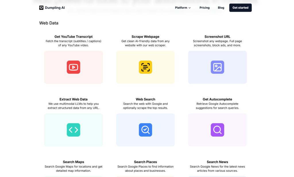 dumpling ai -How to Extract Web Data 