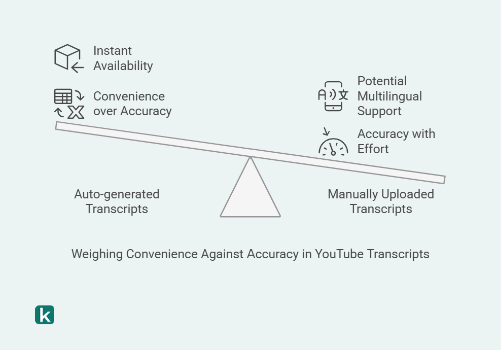 auto vs manual transcripts