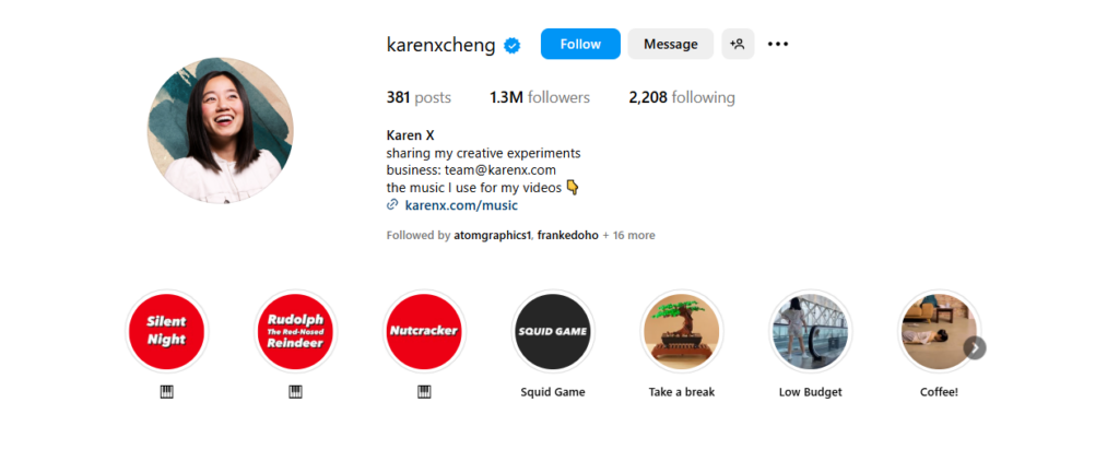Karen X Cheng