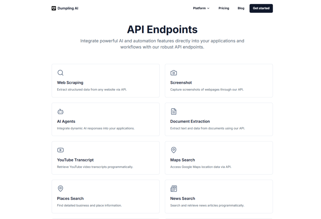 api endpoints