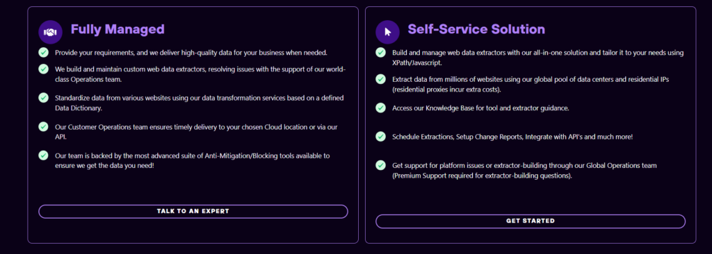Import.io pricing