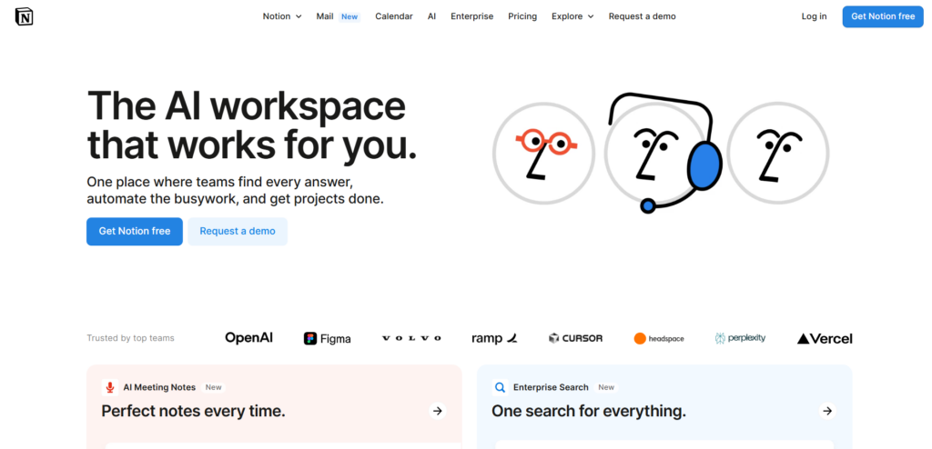 Notion - the ai workspace that works for you.