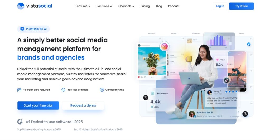 vistasocial - social media management platform for brands and agencies