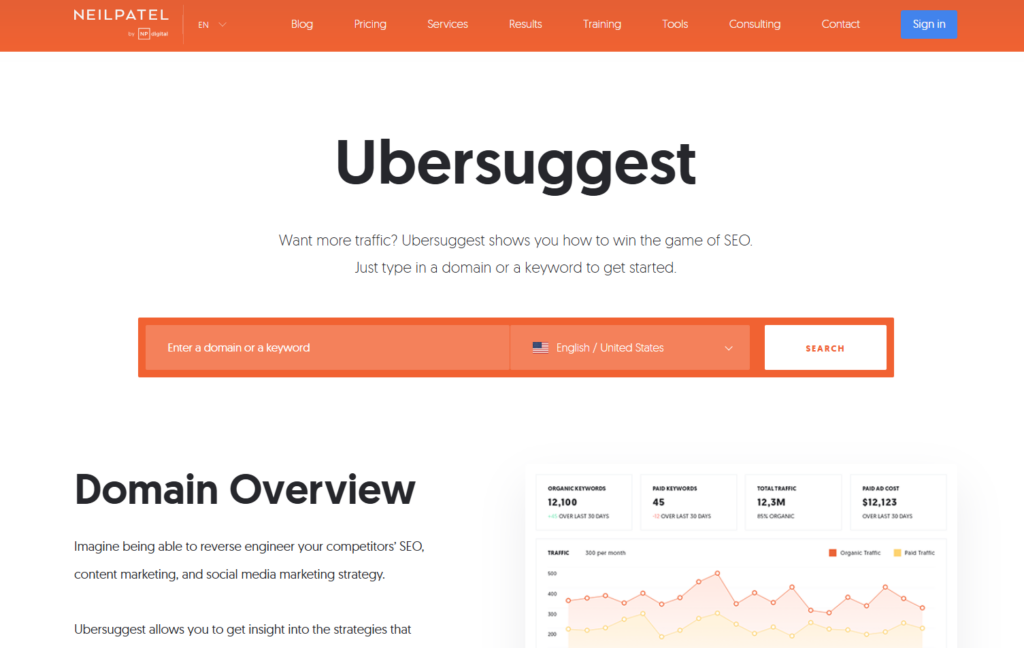 ubersuggest