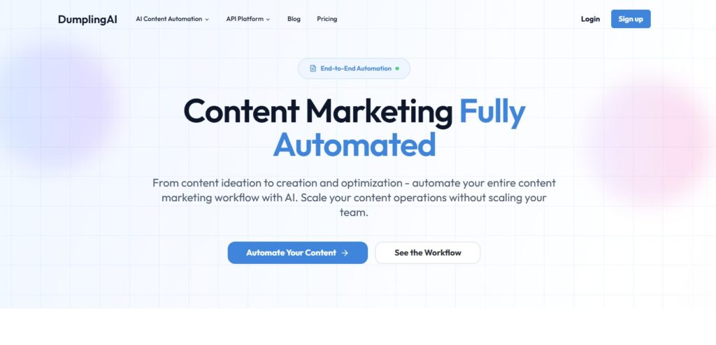 content marketing fully automated