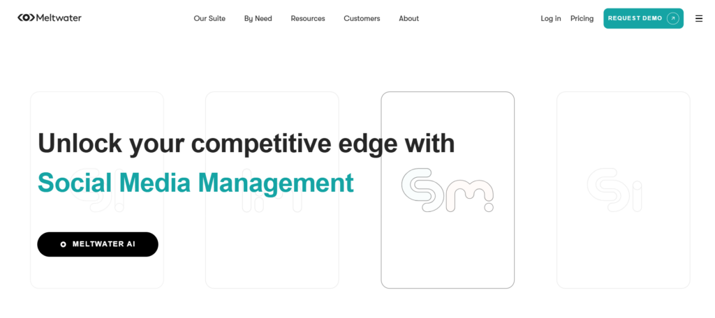 meltwater - unlock your competitive edge with social media management