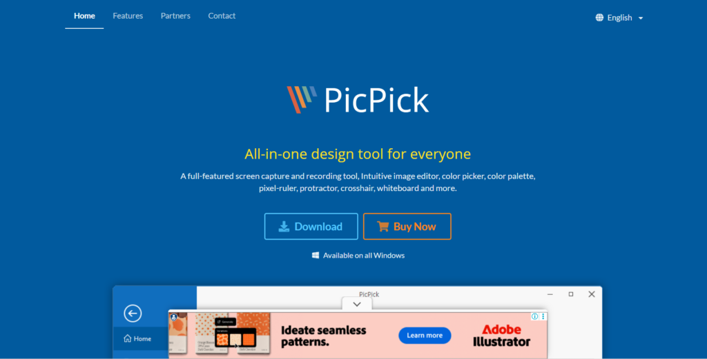 picpick - all-in-one design tool for everyone