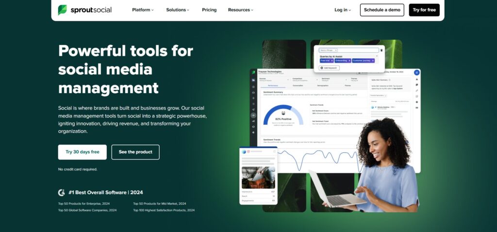 sprout social - powerful tools for social media management