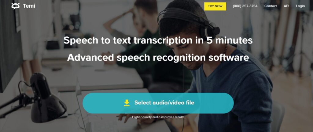 speech to text transcription