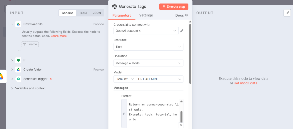 generate tags