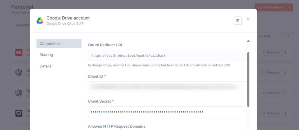 google drive account